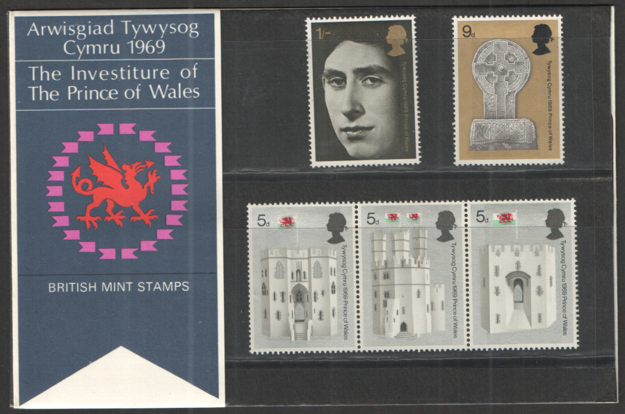(image for) 1969 Prince of Wales Investiture Presentation Pack